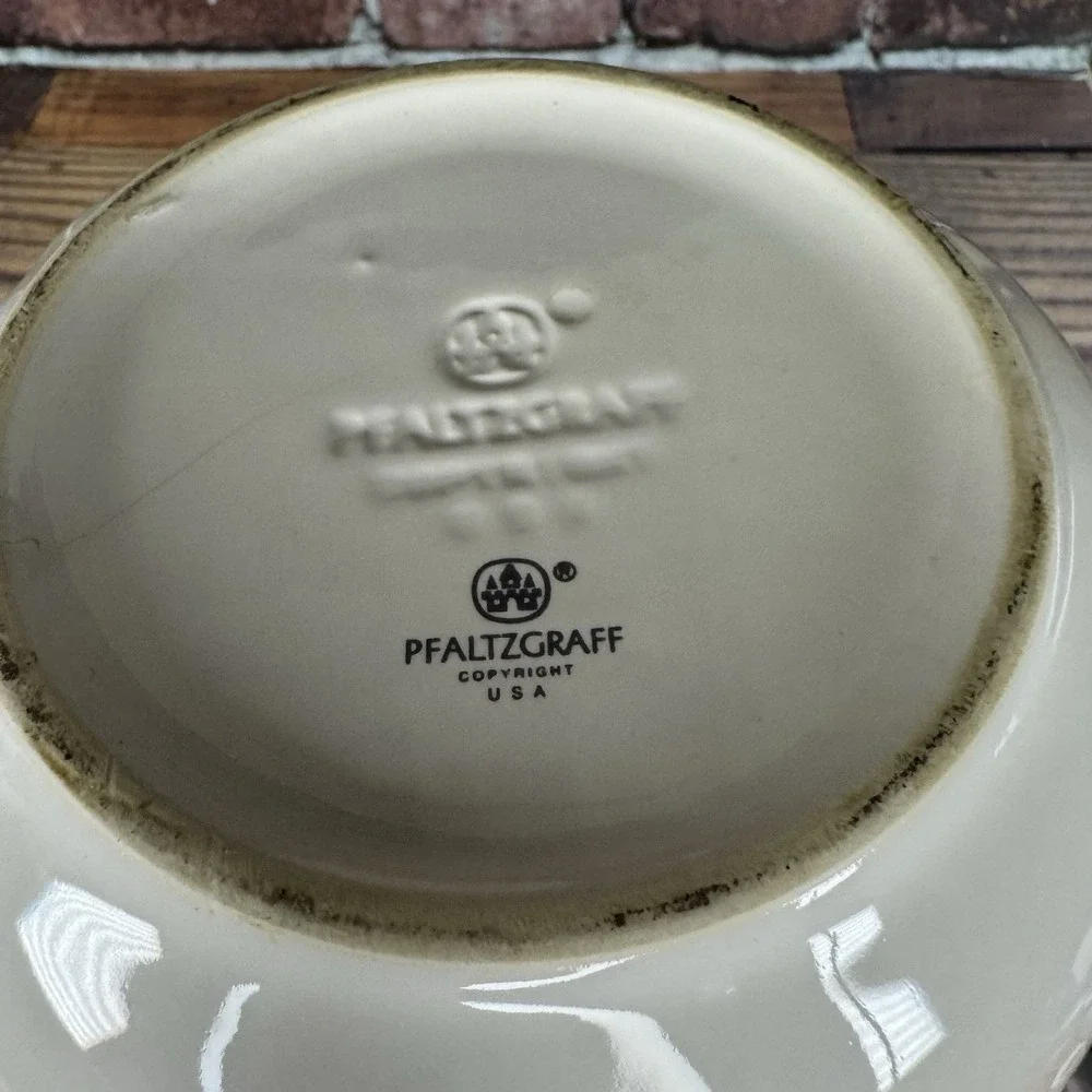 Vintage Pfaltzgraff Grapevine Stoneware Canister W Lid Discontinued- READ‎